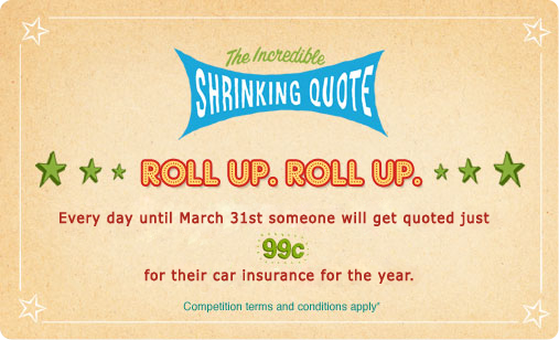 FBD Insurance - The Incredible Shrinking Quote!